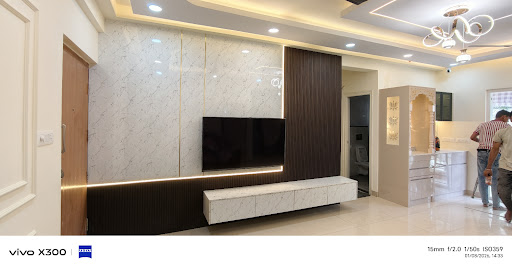 Modern TV Unit with Elegant Storage